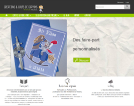 Site Créations & Coups de Crayons